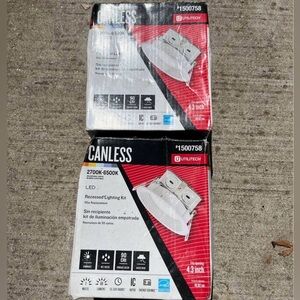 2 - Utilitech LED Canless Lights for Recessed Lighting White